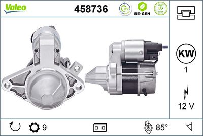 Starteris VALEO 458736