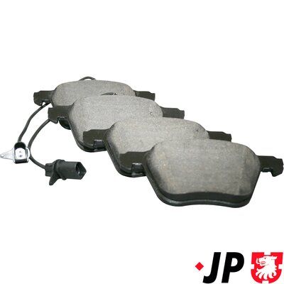 Bremžu uzliku kompl., Disku bremzes JP GROUP 1163604410