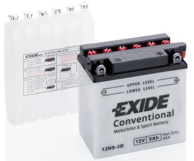EXIDE 12N93B Startera akumulatoru baterija