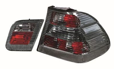 zestaw lamp tylnych BMW T/L+B/L.ASSY..ECE.SMOKE  FIT FOR: BM.E46.4D.'01-'02. ABAKUS 444-1911F3AE-S
