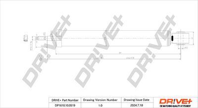 Амортизатор Dr!ve+ DP1610.10.0519