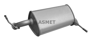 Глушитель выхлопных газов конечный ASMET 08.094