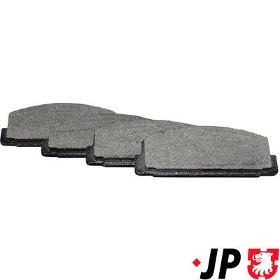 Bremžu uzliku kompl., Disku bremzes JP GROUP 3863700710