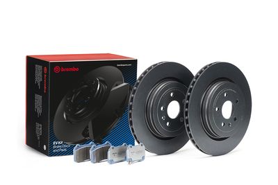 Комплект тормозов, дисковый тормозной механизм BREMBO KT 08 023