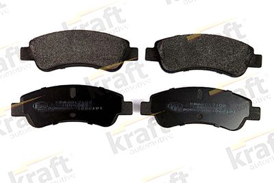 Bremžu uzliku kompl., Disku bremzes KRAFT AUTOMOTIVE 6013102