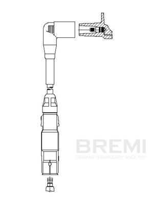Augstsprieguma vads BREMI 210E47
