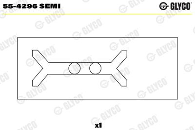 Bukse, Klanis GLYCO 55-4296 SEMI