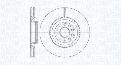 Тормозной диск MAGNETI MARELLI 361302040697