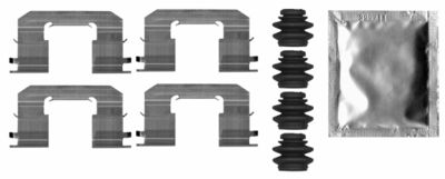 Комплектующие, колодки дискового тормоза TEXTAR 82546600