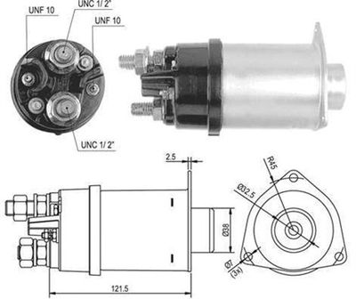 Ievilcējrelejs, Starteris MAGNETI MARELLI 940113050517