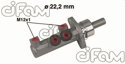 Galvenais bremžu cilindrs CIFAM 202-403