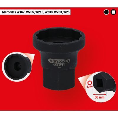 Muciņatslēga KS TOOLS 150.1721