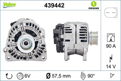 Ģenerators VALEO 439442