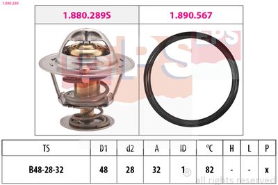Термостат, охлаждающая жидкость EPS 1.880.289