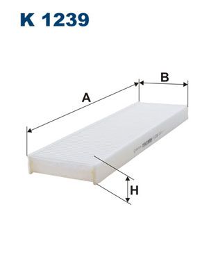 Filtrs, Salona telpas gaiss FILTRON K 1239
