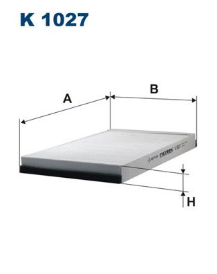 Фильтр, воздух во внутренном пространстве FILTRON K 1027