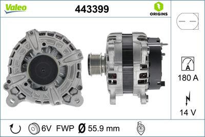 Ģenerators VALEO 443399