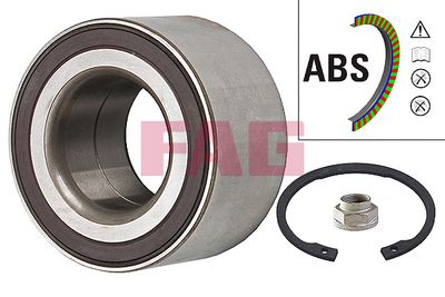 Rattalaagrikomplekt Schaeffler FAG 713 6178 40