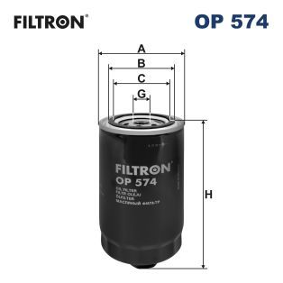 Масляный фильтр FILTRON OP 574