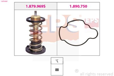 Termostats, Dzesēšanas šķidrums EPS 1.879.981