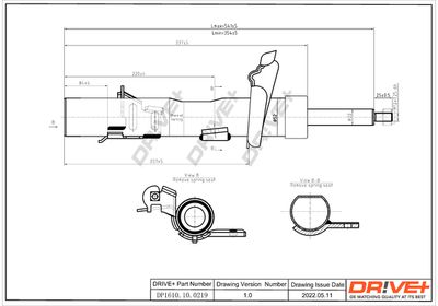 Амортизатор Dr!ve+ DP1610.10.0219