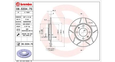 Тормозной диск MAGNETI MARELLI 360406018305