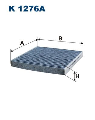 Фильтр, воздух во внутренном пространстве FILTRON K 1276A