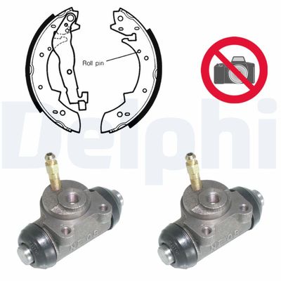 Комплект тормозных колодок DELPHI KP873