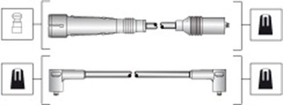 Augstsprieguma vadu komplekts MAGNETI MARELLI 941318111283
