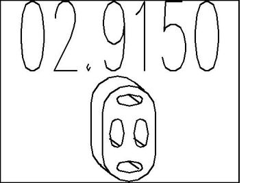 Буфер, глушитель MTS 02.9150