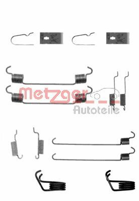 Piederumu komplekts, Bremžu loki METZGER 105-0799