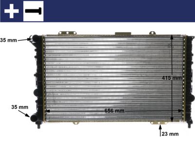 Radiators, Motora dzesēšanas sistēma MAHLE CR 1410 000S
