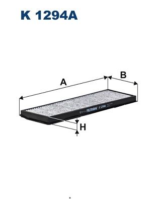 FILTRON K1294A Filtrs, Salona telpas gaiss