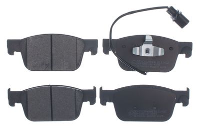 Bremžu uzliku kompl., Disku bremzes DENCKERMANN B111432