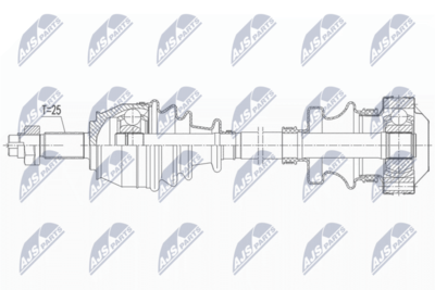 Приводной вал NTY NPW-FT-059