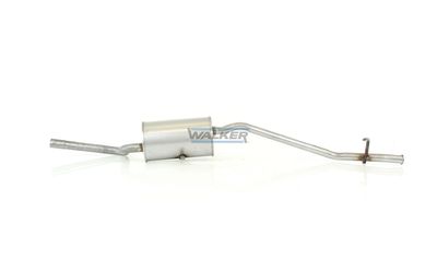 Izplūdes gāzu trokšņa slāpētājs (pēdējais) WALKER 19113