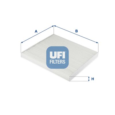 Фильтр, воздух во внутренном пространстве UFI 53.326.00