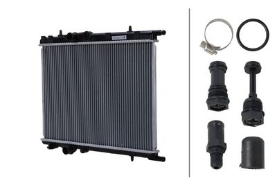 Радиатор, охлаждение двигателя HELLA 8MK 366 302-691