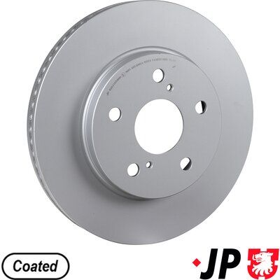 Bremžu diski JP GROUP 4863105900