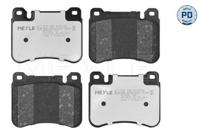 Bremžu uzliku kompl., Disku bremzes MEYLE 025 239 4516/PD