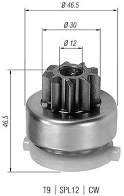 Zobrats, Starteris MAGNETI MARELLI 940113020436