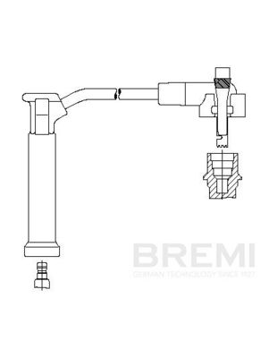 Провод зажигания BREMI 815/40