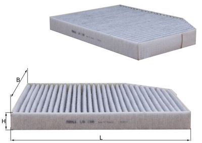Фильтр, воздух во внутренном пространстве MAHLE LAK 1398