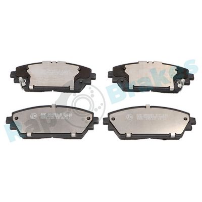 Bremžu uzliku kompl., Disku bremzes RAP BRAKES R-P1610