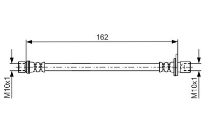 Тормозной шланг BOSCH 1 987 481 638
