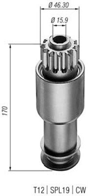 Zobrats, Starteris MAGNETI MARELLI 940113020158