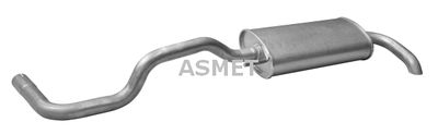 Глушитель выхлопных газов конечный ASMET 19.017