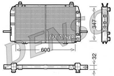 Radiators, Motora dzesēšanas sistēma DENSO DRM10084