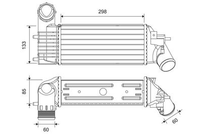 Интеркулер VALEO 817437