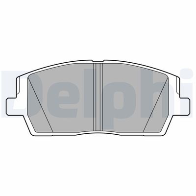 Bremžu uzliku kompl., Disku bremzes DELPHI LP3552